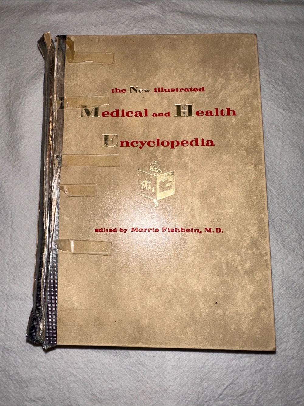 2️⃣Vintage Medical Encyclopedia-Binding is broken